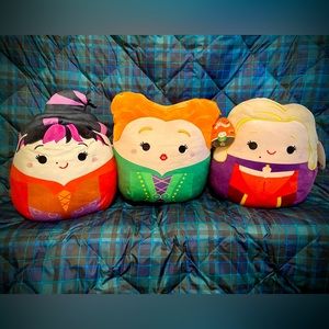 Set of 3 *Hocus Pocus* Authentic Squishmallows 12” NWT